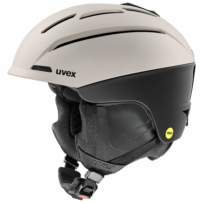 2026 Uvex Gravitate MIPS ski helmet warm grey/black