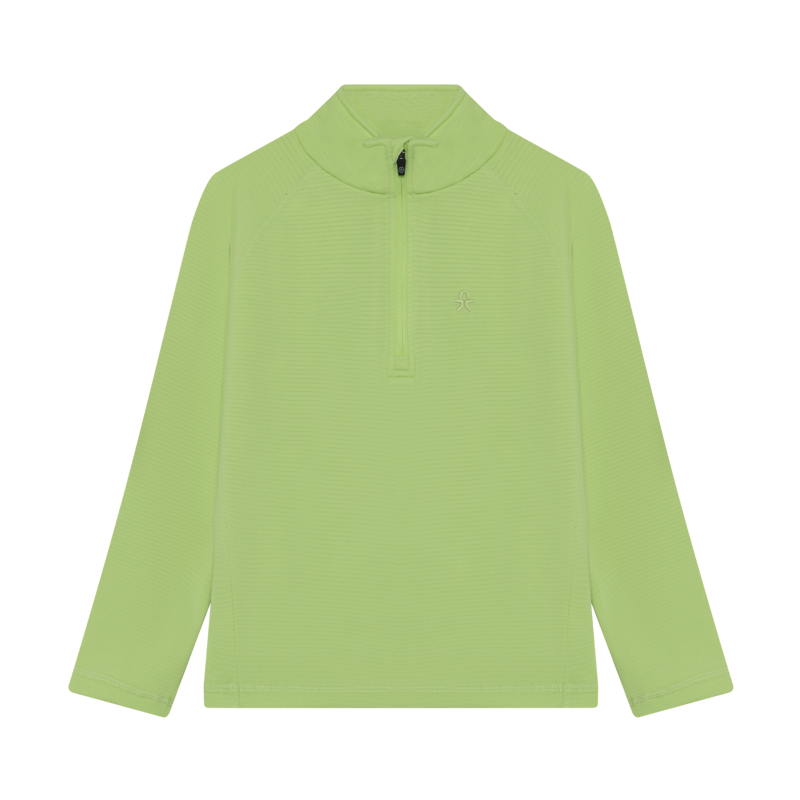 2027 Color Kids Pulli Jr Midlayer Top Sharp Green