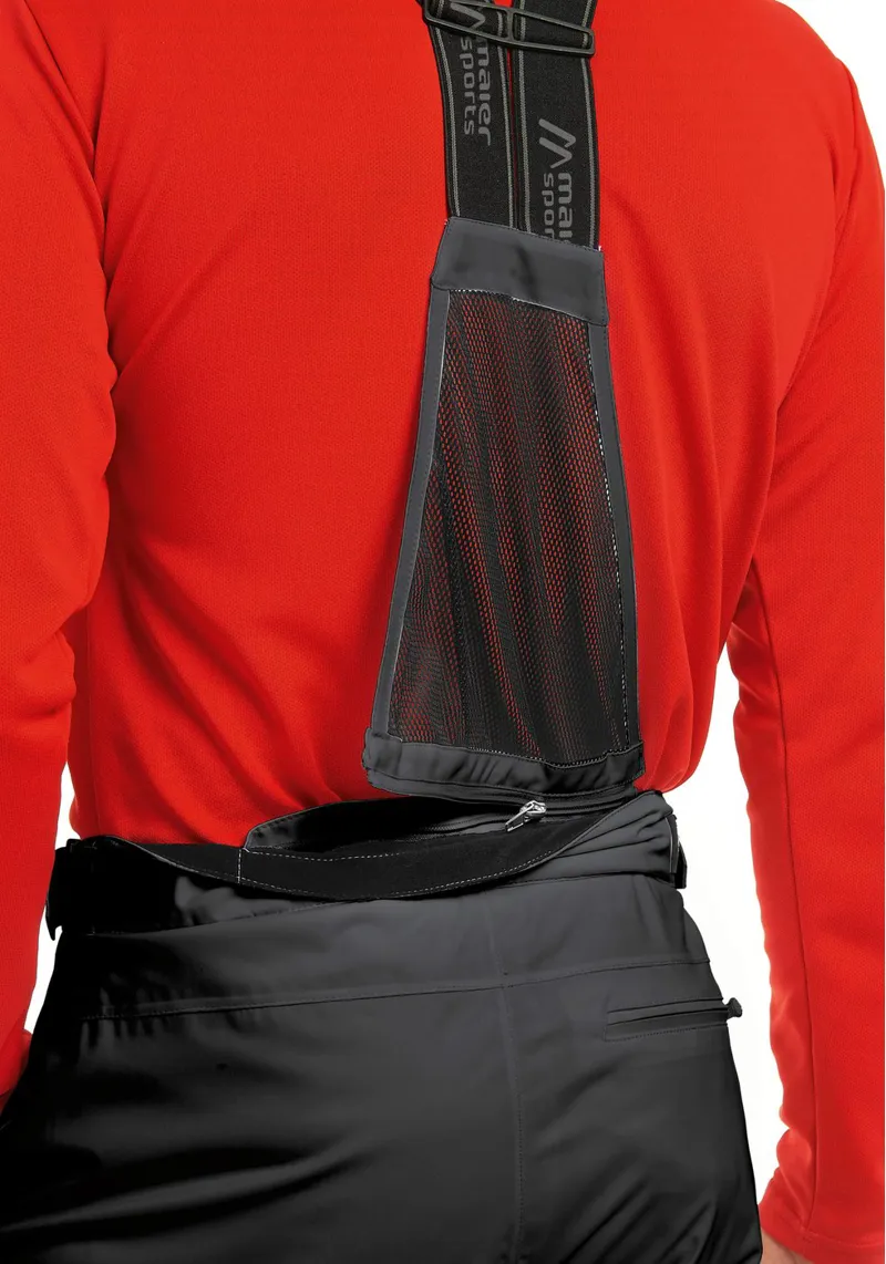 2024 Maier Anton2 Mens Ski Pants SHORT LEG Black-2