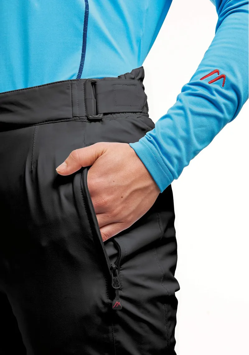 2024 Maier Vroni Slim Womens Ski Pants SHORT LEG Black-4