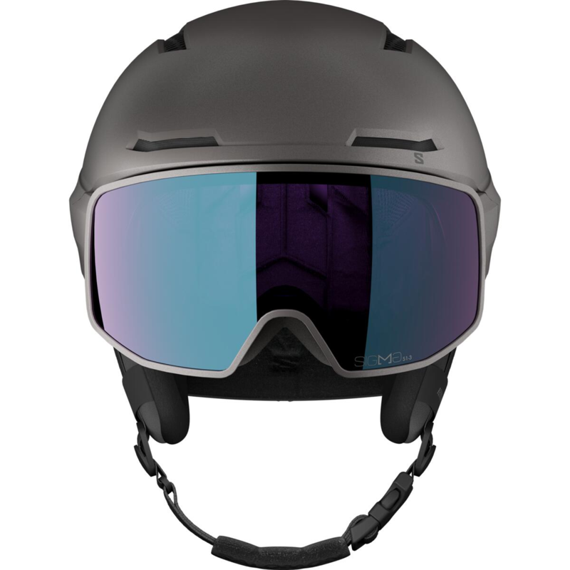 2026 Salomon Driver Pro Photo MIPS ski helmet metal-1