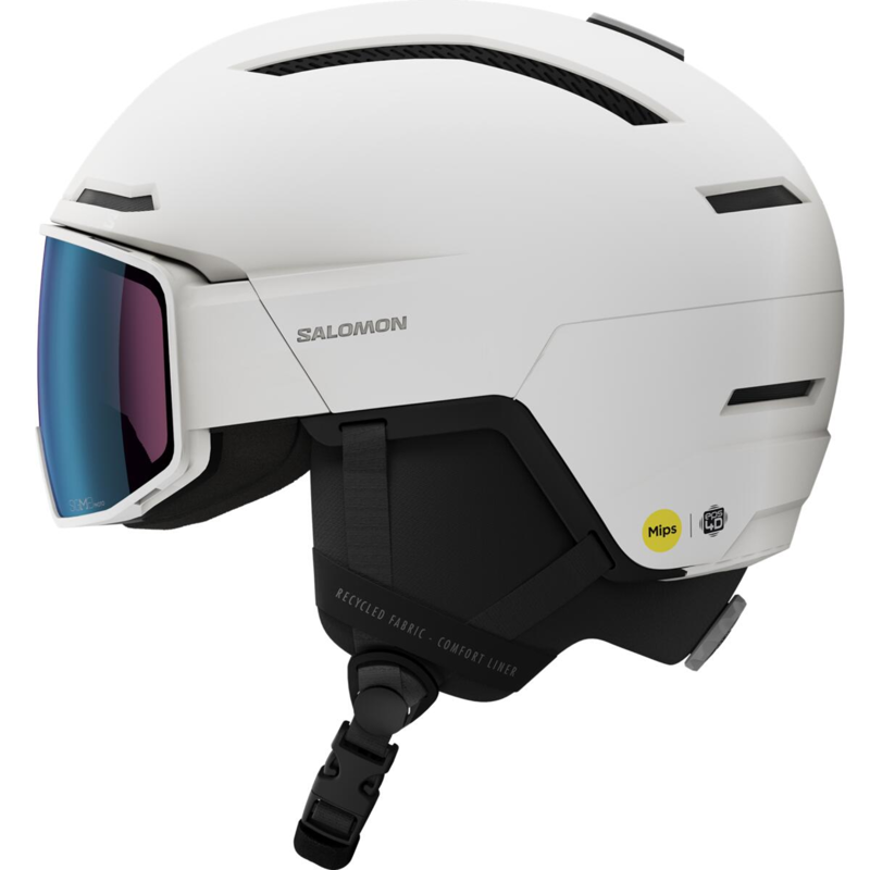 2026 Salomon Driver Pro Photo MIPS ski helmet white