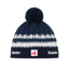 2026 Eisbar Kova pompom beanie hat navy/white