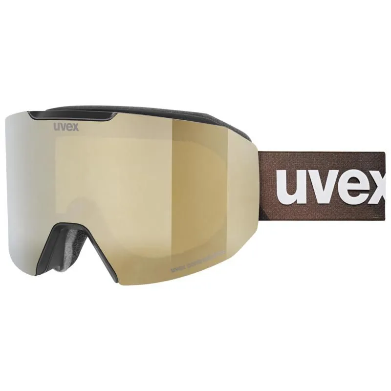 2025 Uvex Evidnt Attract ski goggles black/copper