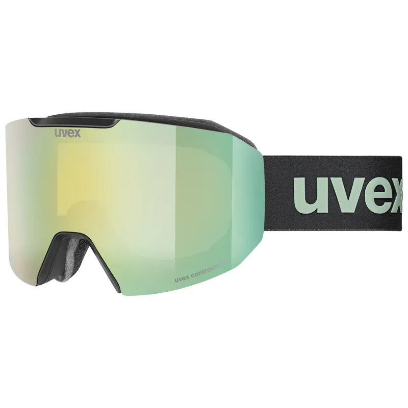 2025 Uvex Evidnt Attract small ski goggles black/opal