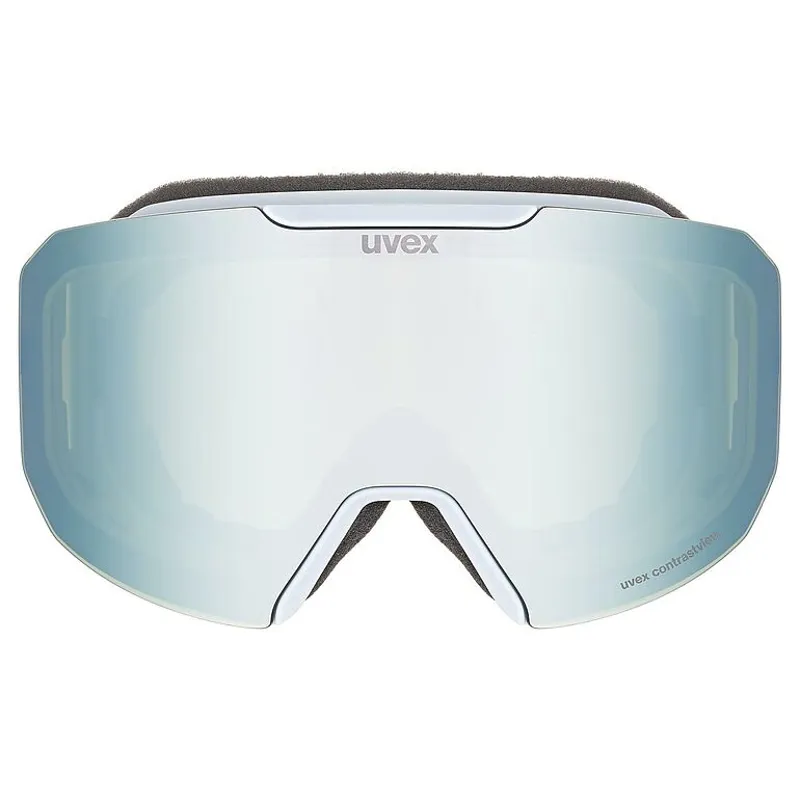 2025 Uvex Evidnt Attract ski goggles Arctic/Sapphire-1