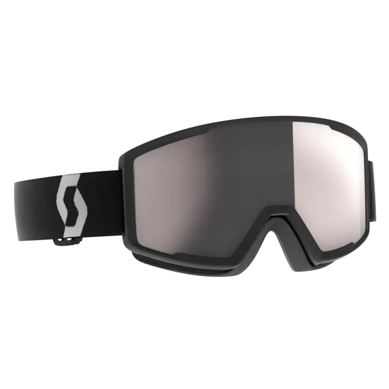 2025 Scott Factor Pro ski goggles black/silver chrome lens