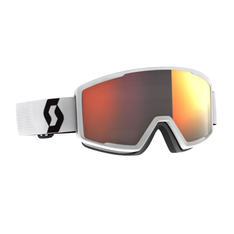 2025 Scott Factor Pro ski goggles white/ruby lens
