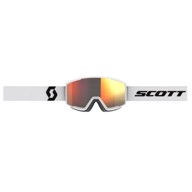 2025 Scott Factor Pro ski goggles white/ruby lens-1