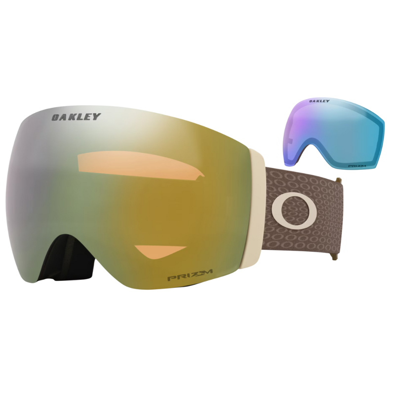 2026 Oakley Flight Deck Pro L army Prizm sage gold and iced