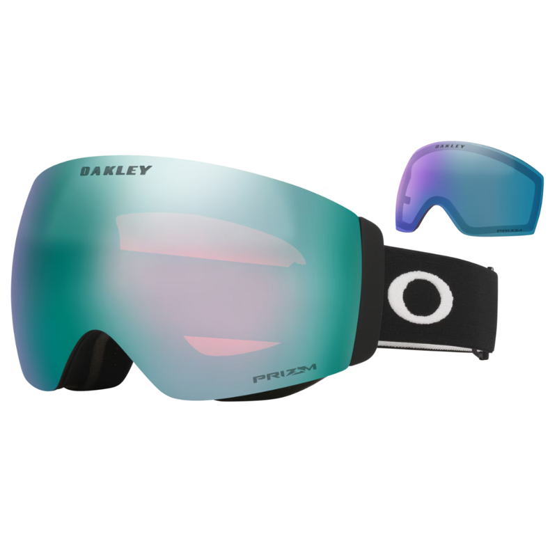 2026 Oakley Flight Deck Pro M black Prizm sapphire and iced
