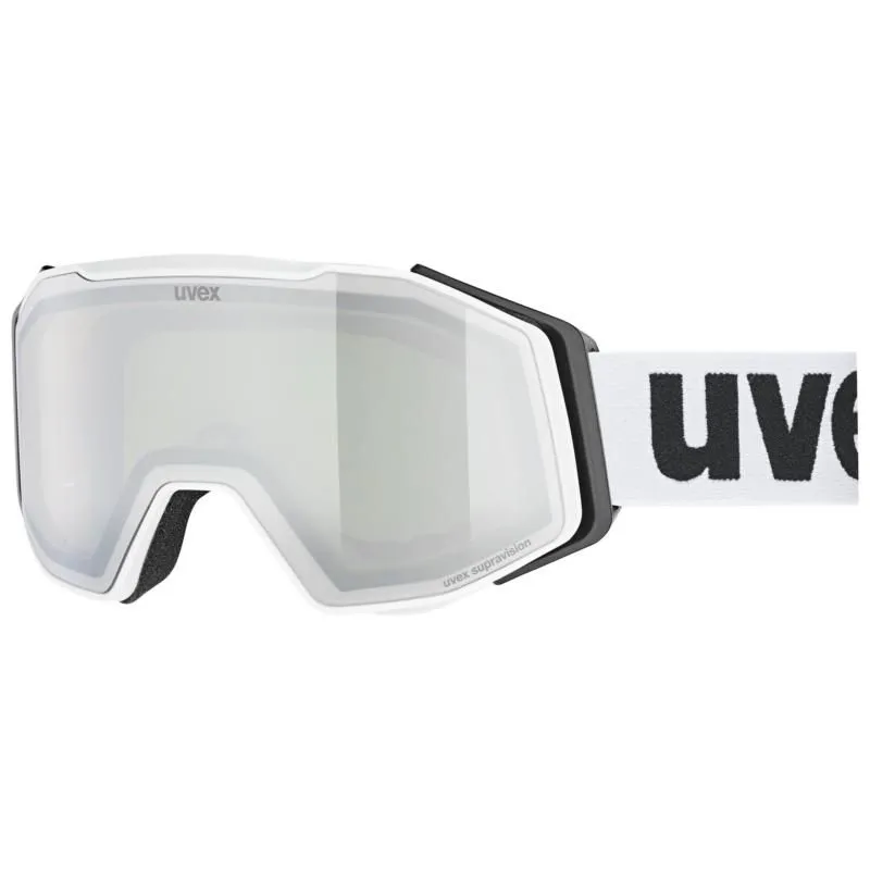 2025 Uvex Gravity ski goggles white/silver