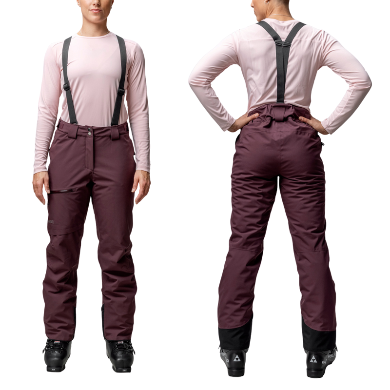 2026 Halti Carvey II women's ski pants black-1