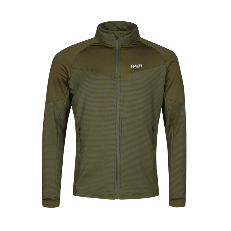 2026 Halti HeatGrid men's midlayer dark olive