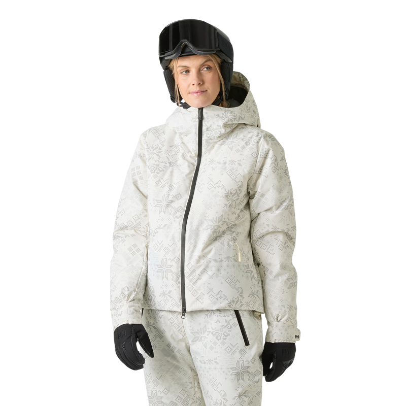 2027 Helly Hansen Nora Womens Ski Jacket Cream Nordic-2