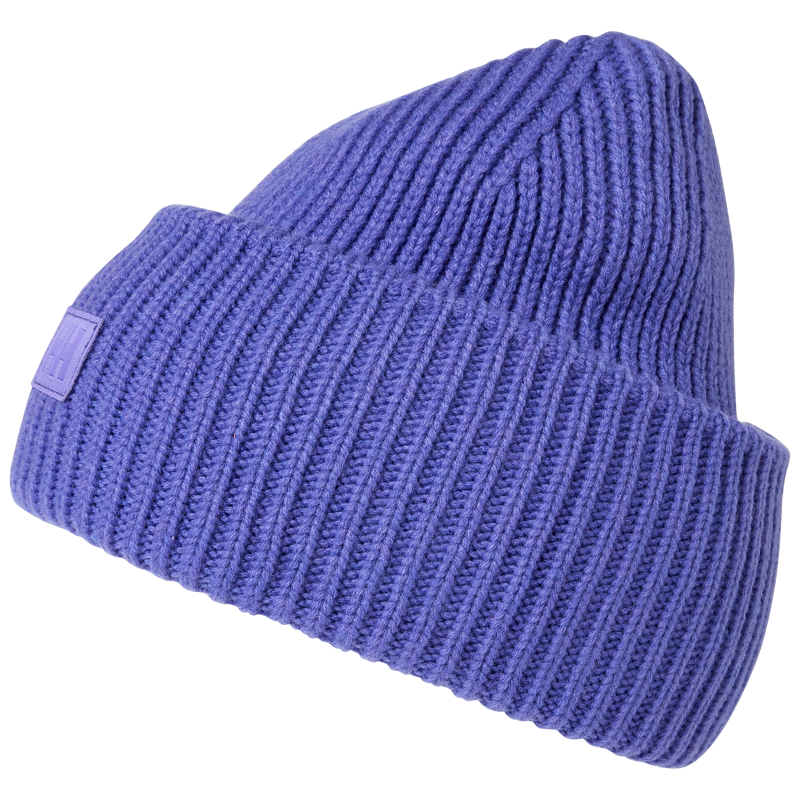 2027 Helly Hansen Rib Beanie Hat Ultra Violet