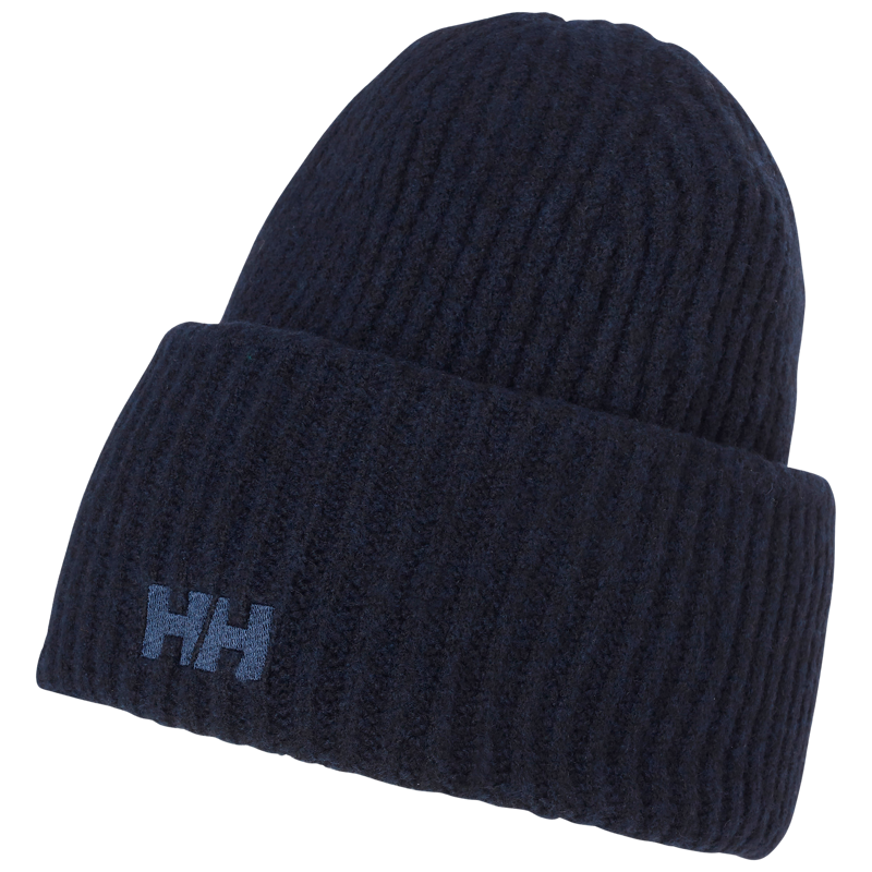 2027 Helly Hansen Soft Rib Beanie Hat Navy