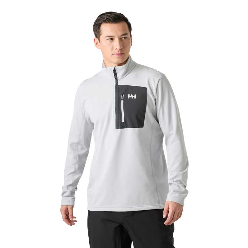 2027 Helly Hansen Versalite Mens Midlayer Grey Fog-2