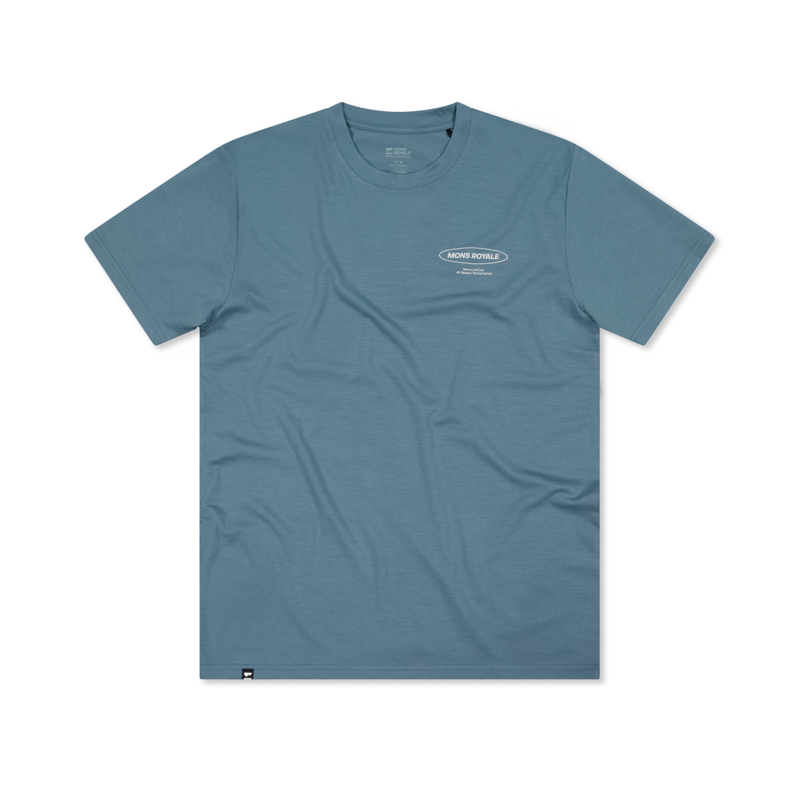 2026 Mons Royale Icon Classic mens t-shirt goblin blue