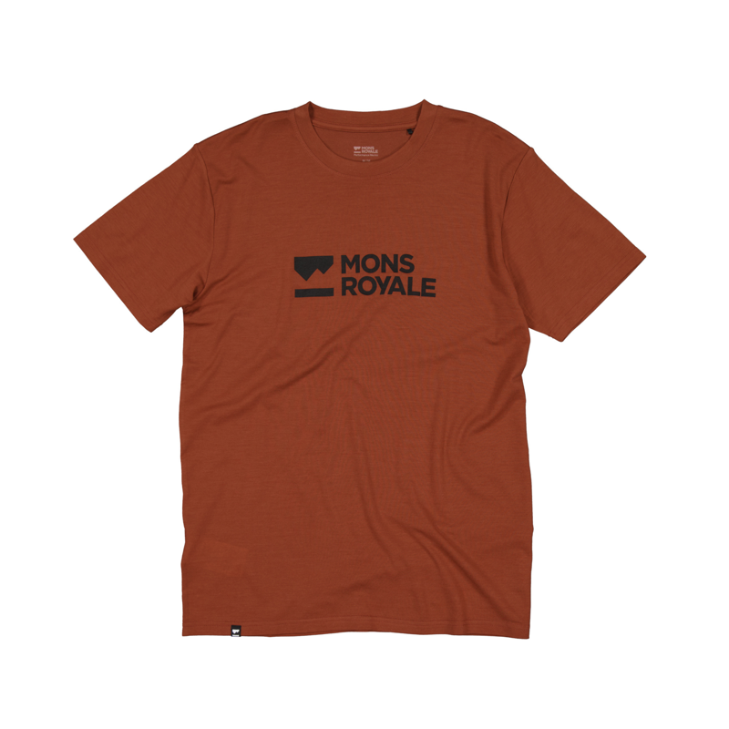 2026 Mons Royale Icon Classic mens t-shirt sienna