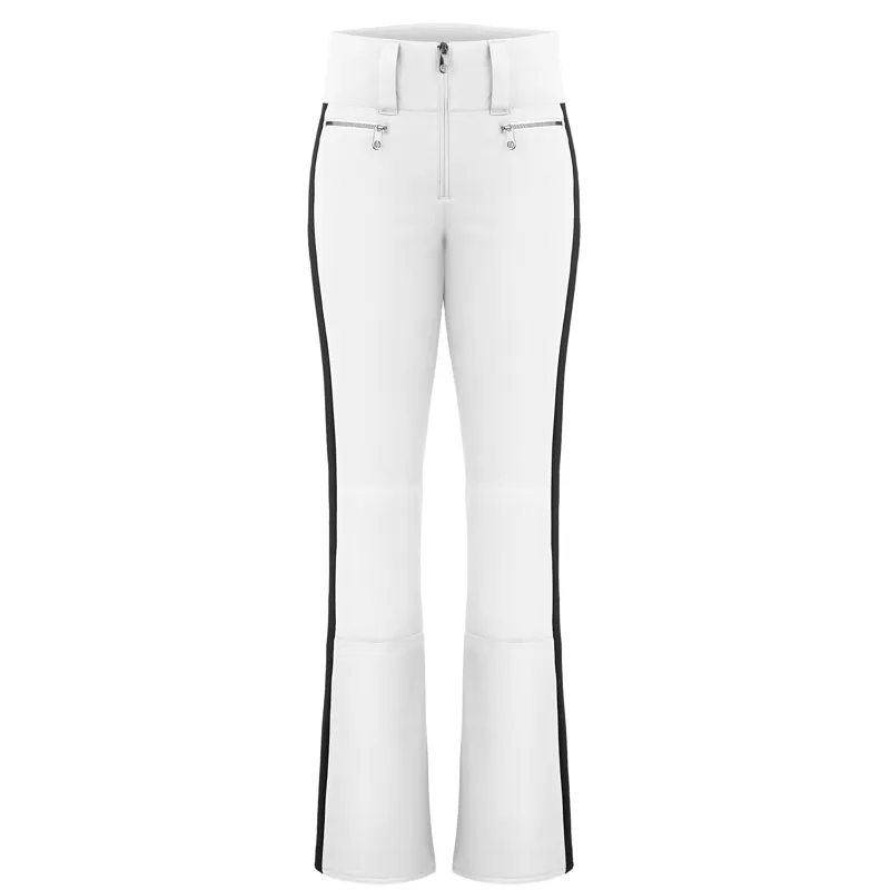 2024 Poivre Blanc Ivy Womens ski pants white/black