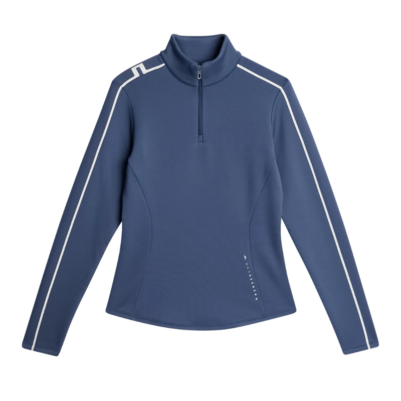 2026 J.Lindeberg Nefe women's midlayer vintage indigo