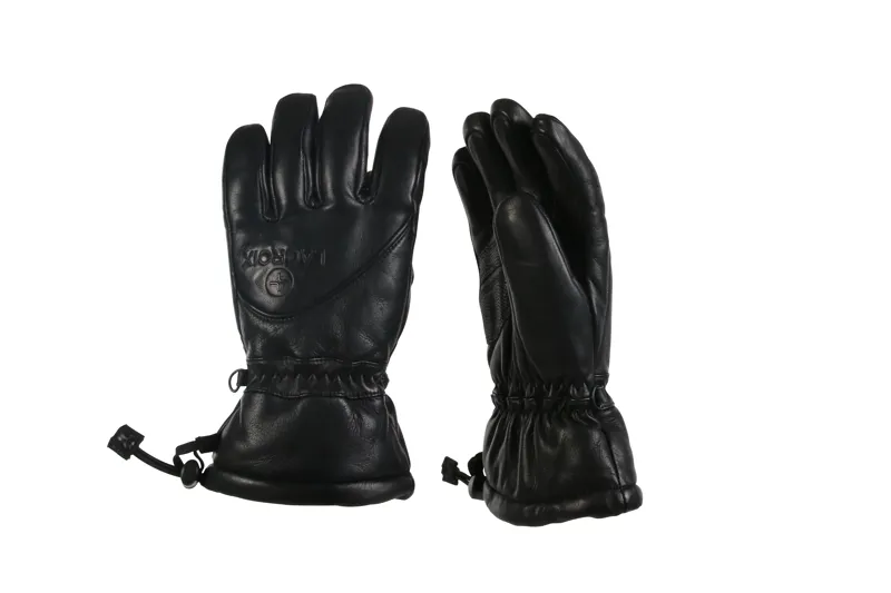 Ski gloves leather outlet