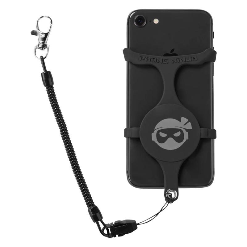2025 Manbi Phone Ninja mobile phone case black-2