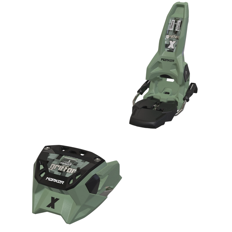 2027 Marker Griffon X 13 Ski Bindings Green Black