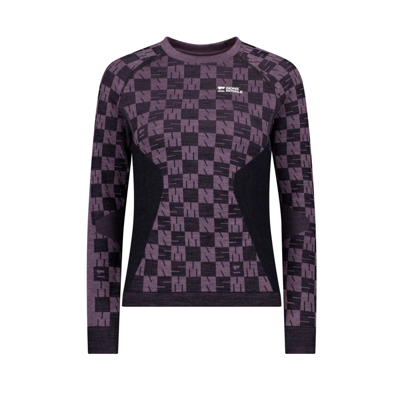 2026 Mons Royale Ascender women's base layer top mauve