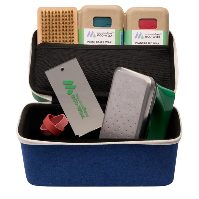 2026 MountainFLOW Eco wax and service kit with iron- Blue Square