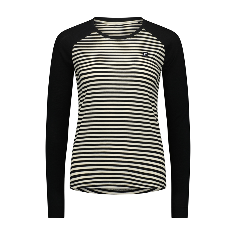 2026 Mons Royale Icon Raglan women's base layer top stripe