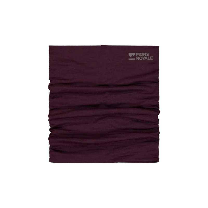 2027 Mons Royale Double Up Neckwarmer Fig