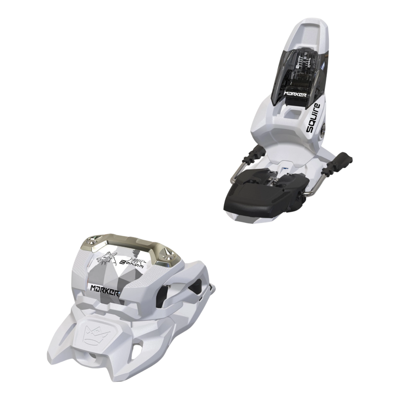 2027 Marker Squire 11 Ski Bindings White