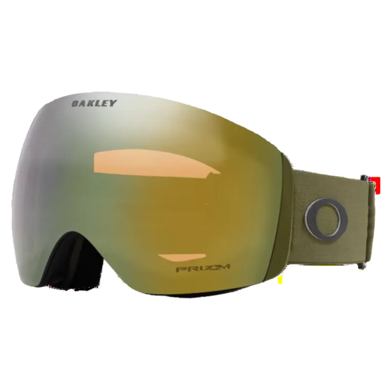 2025 Oakley Flight Deck L ski goggles brush/Prizm sage gold