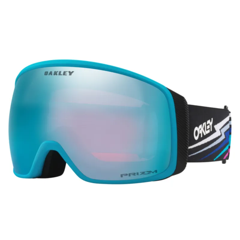 2025 Oakley Flight Tracker L ski goggles black Bolt/Prizm sapphire