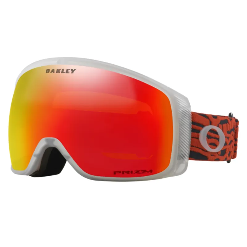 2025 Oakley Flight Tracker M ski goggles iron red wave/Prizm torch