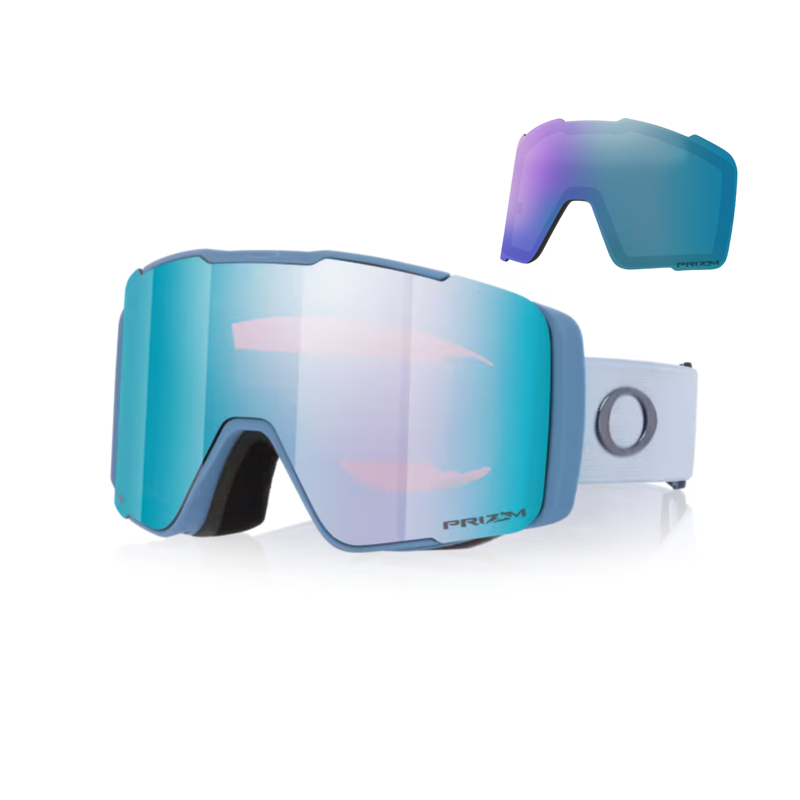 2027 Oakley Line Miner Pro M Stonewash/Prizm Saphire and Iced