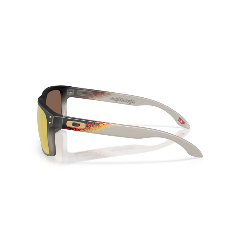 2026 Oakley Holbrook Troy Lee sunglasses black fade/Prizm 24K-1