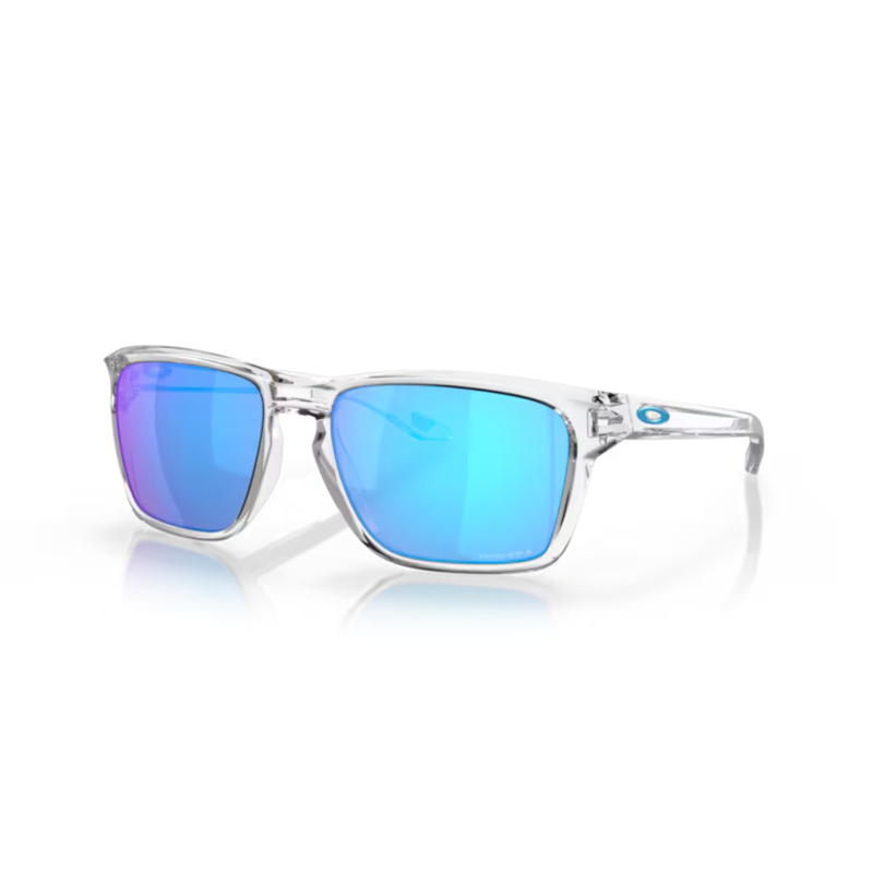 2027 Oakley Sylas Polished Sunglasses Clear/Prizm Sapphire