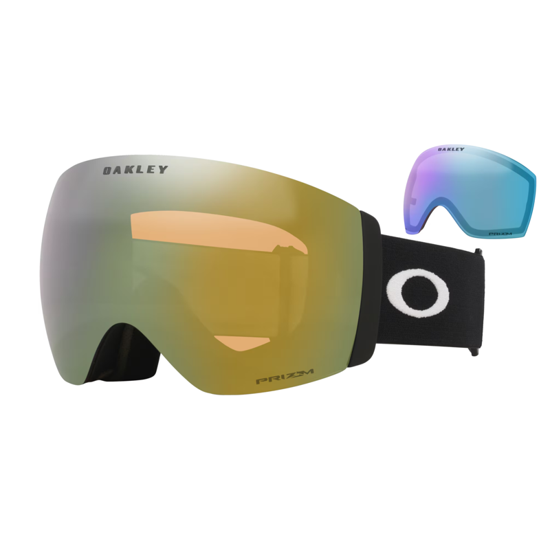 2027 Oakley Flight Deck Pro L Black/Prizm Sage and Iced