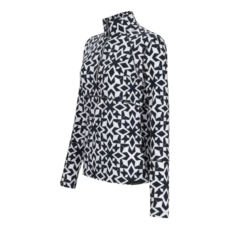 2025 Obermeyer Discover women's midlayer snow geo