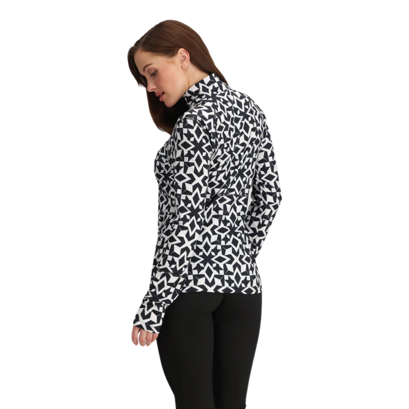 2025 Obermeyer Discover women's midlayer snow geo-2