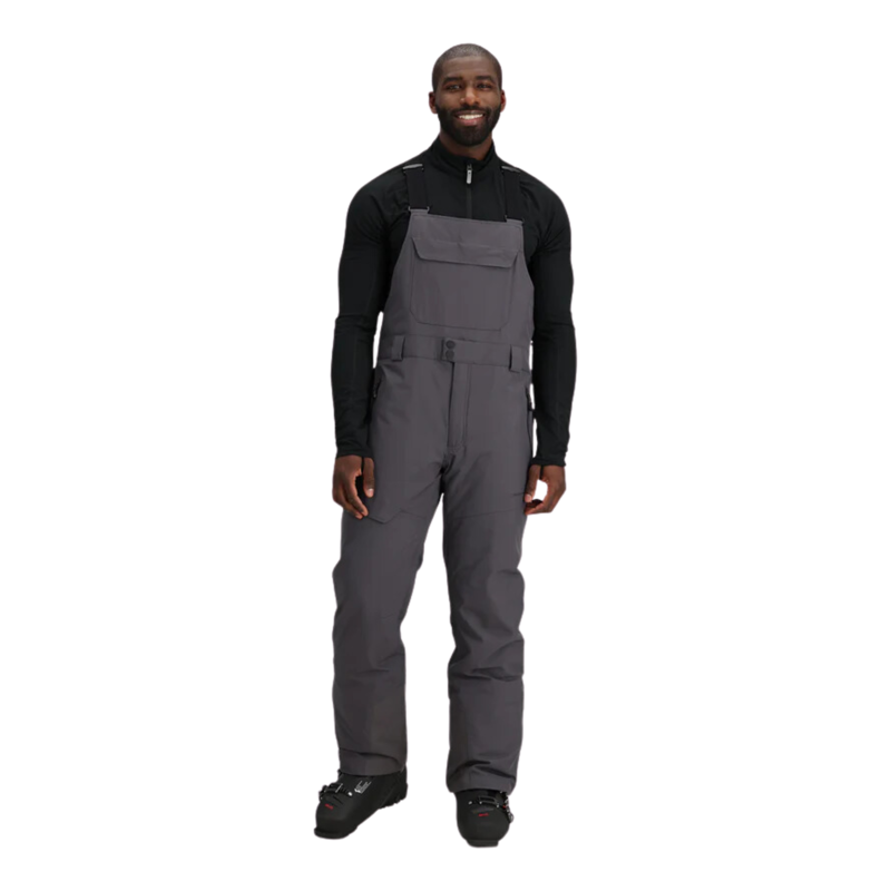 2025 Obermeyer Perseus Bib ski pants basalt-1