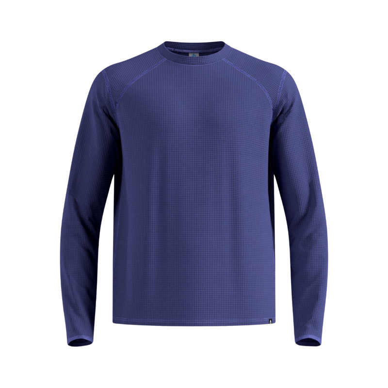 2026 Odlo Cubic men's midlayer top skipper blue