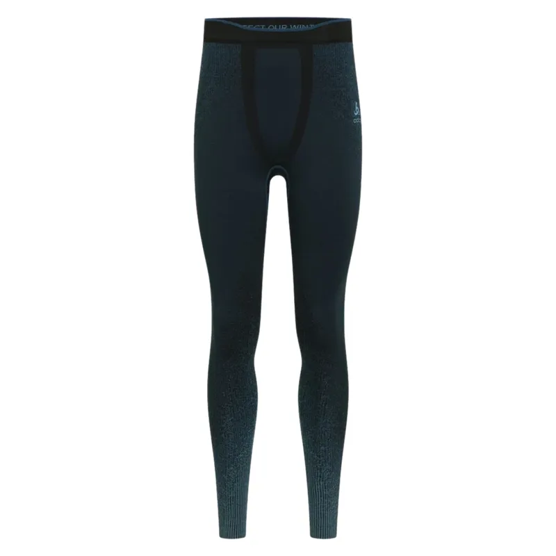 2025 Odlo Blackcomb men's base layer pants provincial blue