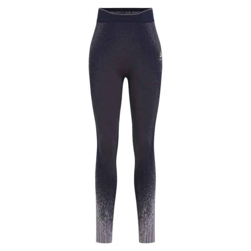 2025 Odlo Blackcomb women's base layer pants grey ridge