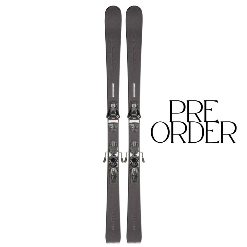 2027 Stockli Orea AX skis + Strive 13D bindings