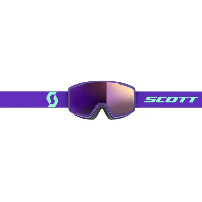 2025 Scott Factor Pro ski goggles purple/purple chrome lens-1