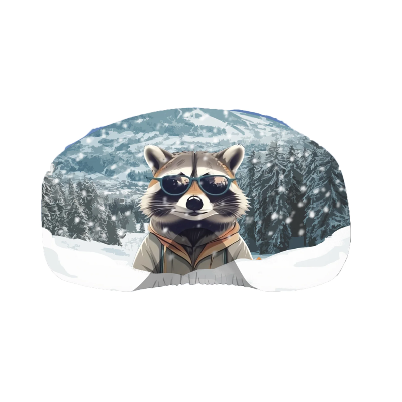 2026 Manbi Coolmasc goggle cover racoon